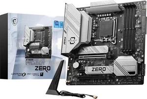 (Factory Refurbished) MSI B760M PROJECT ZERO DDR5 Intel LGA1700 mATX Motherboard - Picture 1 of 5