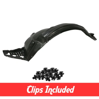 Front Left Driver Side Fender Liner w/ Clips For 2009-2011 Acura TL AC1248125 Foto 1 de 4