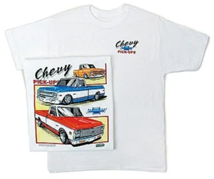 1967-72 Chevy Trucks Mens T shirt Pickups licensed - Picture 1 of 6