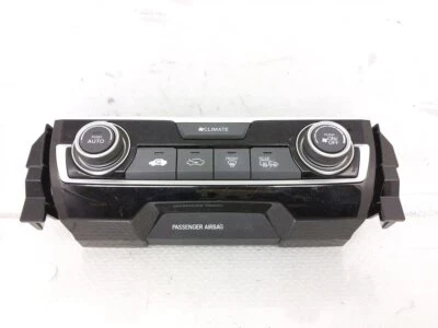 2016-2017 Honda Civic Ex Temperature Ac Heater Climate Control 79600-Tba-A31 - Image 1 of 4