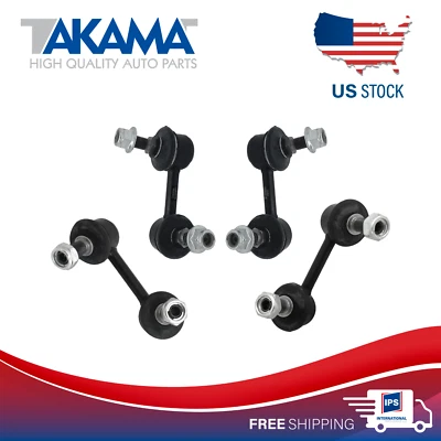 4 Pcs Stabilizer Sway Bars Front & Rear Kit for 2006-2011 Honda CIVIC, Acura Csx - Image 1 of 4