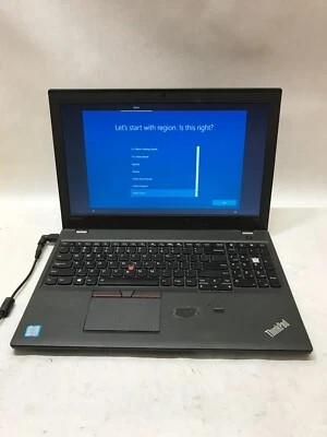 Lenovo ThinkPad T560 15" Intel Core i5 4GB RAM 320GB HDD WIN 10 Missing Key - DW - Image 1 of 4