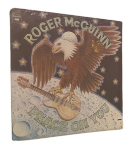 Roger McGuinn Peace On You KC 32956 CBS Stereo Vintage 70s Cut-out LP Vinyl New - Picture 1 of 2