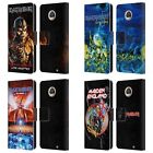 OFFICIAL IRON MAIDEN TOURS LEATHER BOOK WALLET CASE COVER FOR MOTOROLA PHONES