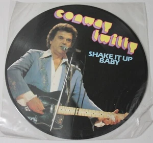 Conway Twitty – Shake It Up Baby Picture Record  1984 Astan PD 20071 - Picture 1 of 4