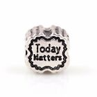 today matter charm bead positive affirmation Bracelet bangle charms chamila uk