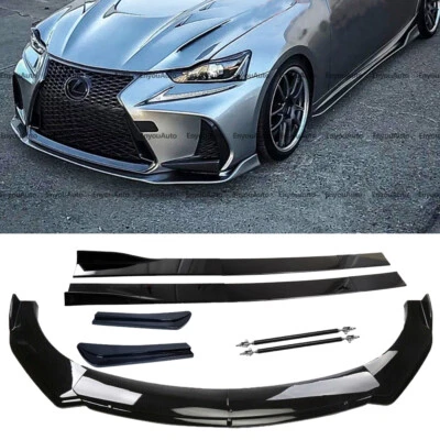 For Lexus ES250 ES300 ES350 Front Bumper Lip 86" Side Skirt Rear Bumper Lip - Image 1 of 4