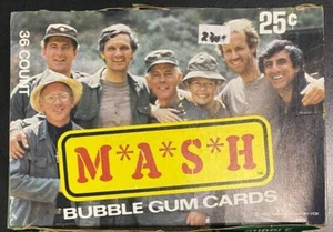 MASH Bubble Gum Cards 36 packs count box set - Picture 1 of 4
