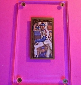 2015 Topps Gypsy Queen ,Mini Gold #82, Mookie Wilson #d/99 SP