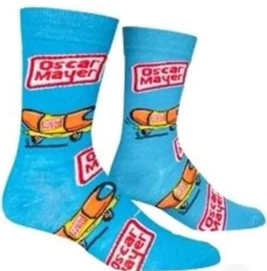 Oscar Mayer - Weinermobile - Talla Hombre 6-12 - Un Par - Calcetines Novedad - Imagen 1 de 2
