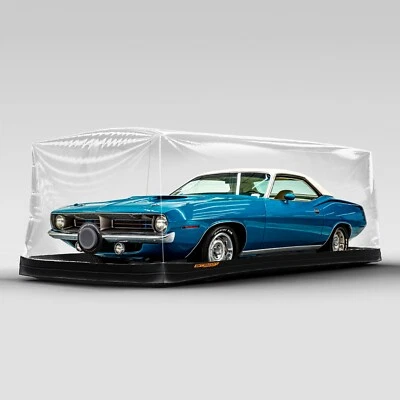 Inflatable Car Bubble Cover Plymouth Cuda Barracuda 1964–1974 | Dust Free Cover - Image 1 of 4