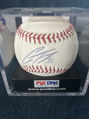 Béisbol firmado por Gleyber Torres ROMLB PSA/ADN autografiado Foto 1 de 4