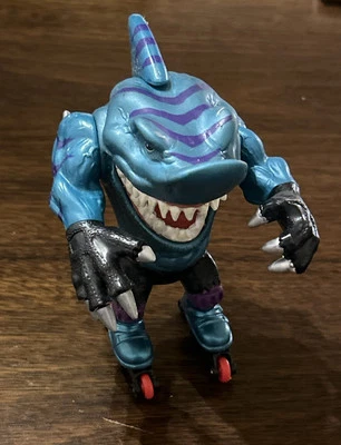 Figura de colección Mattel Street Sharks Blades Metallic Series 2 1995 Foto 1 de 4