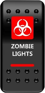 Moose On/Off Rocker Switch - Zombie Lights - Red ATV/UTV ZMB-PWR-R 2106-0451 - Picture 1 of 3