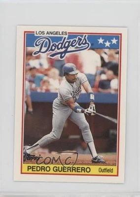 1988 Topps United Kingdom Minis Pedro Guerrero #28 - Image 1 of 2