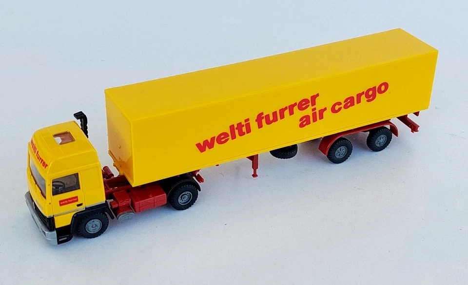 Roskopf 1:87 #526 Renault R370 - tractor + semitrailer "Welti Furer" - Immagine 1 di 2