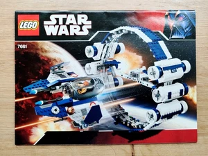 Lego Star Wars Bauanleitung 7661 - Jedi Starfighter with Hyperdrive Booster Ring - Bild 1 von 2