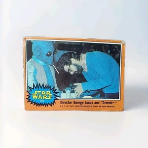 Carta Star Wars Regista George Lucas e Greedo - Foto 1 di 7