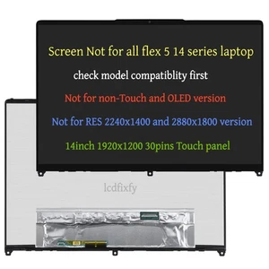 5D10S39788 for Lenovo IdeaPad Flex 5 14ABR8 82XX0036US LCD Touch Screen Display - Picture 1 of 14