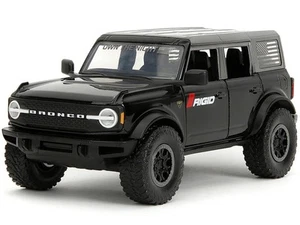 2021 Bronco Badlands Black Rigid with Extra Wheels Just Trucks Series 1/24... - Picture 1 of 1