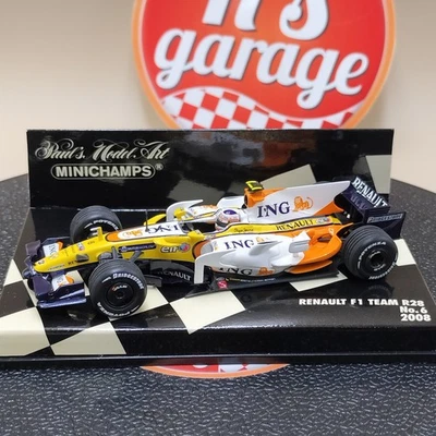 MINICHAMPS 1/43 Renault F1 Team R28 no.6 2008 Nelson Piquet 400080006 - Image 1 of 4