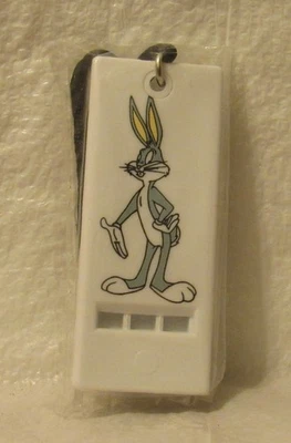 Silbato Looney Tunes Bugs Bunny con un collar de cordón de 14 pulgadas Foto 1 de 4