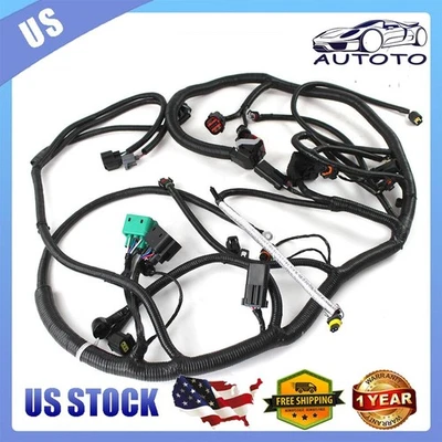 Engine Wiring Harness 6.0L Fit For 2003-2004 Ford Super Duty F250 F350 F450 F550 - Image 1 of 4
