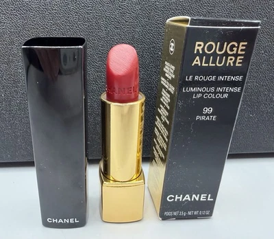 CHANEL Lipstick ROUGE ALLURE Luminous Intense Lip Colour 99 Pirate AUTHENTIC - Image 1 of 4