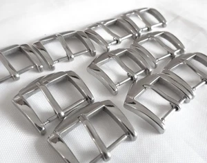 Restposten 10 Stück New Old Stock Edelstahl 16mm Schnallen - Bild 1 von 2