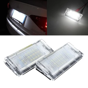 2pcs Xenon White LED License Number Plate Light Lamp for BMW E46 4D 5D 98-03 - Picture 1 of 9