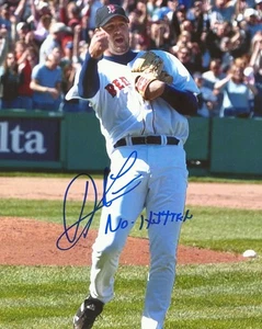 Derek Lowe signed 8x10 photo Boston Red Sox w No Hitter Insc - Picture 1 of 1