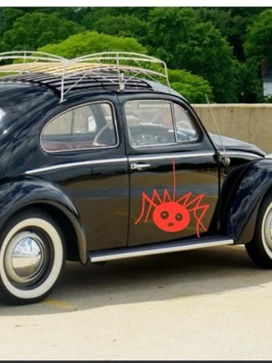 Divertida CALCOMANÍA DE VINILO ARAÑA PEGATINA PARA COCHE JEEP BRONCO VENTANA COCHE PORTÁTIL Foto 1 de 4