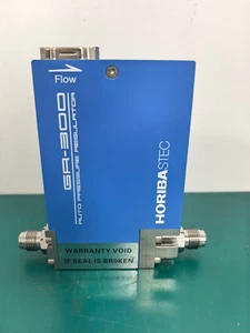 HORIBA STEC GR-312F Auto Pressure Regulator HE 100SCCM 13.33kPa(A) F-NET 485 - Picture 1 of 12
