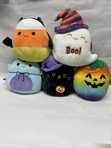 Lote De 5 Malvaviscos Swuish 8-10 En Calio Gato Negro Bruja Sombrero Halloween Delie Benti + - Imagen 1 de 17