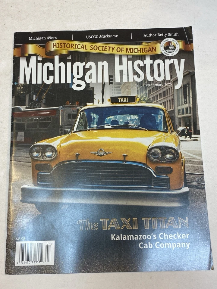 Historical Society of Michigan History Magazine Jan2025 Kalamazoo Taxi Cab Titan - Image 1 of 1