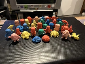 38 Ge Ge no kitaro kitarou eraser figure vintage Lot Bandai Gege Rubber Keshi - Picture 1 of 5