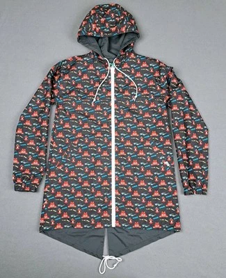 Chaqueta para mujer Dabs Myla X Vans pequeña gris reversible impermeable arte Foto 1 de 4