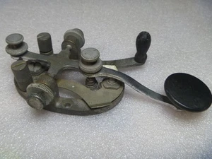 J. H. BUNNELL & CO.  LEGLESS KEY 2 A W. U. TEL.CO Telegraph Key - Picture 1 of 8