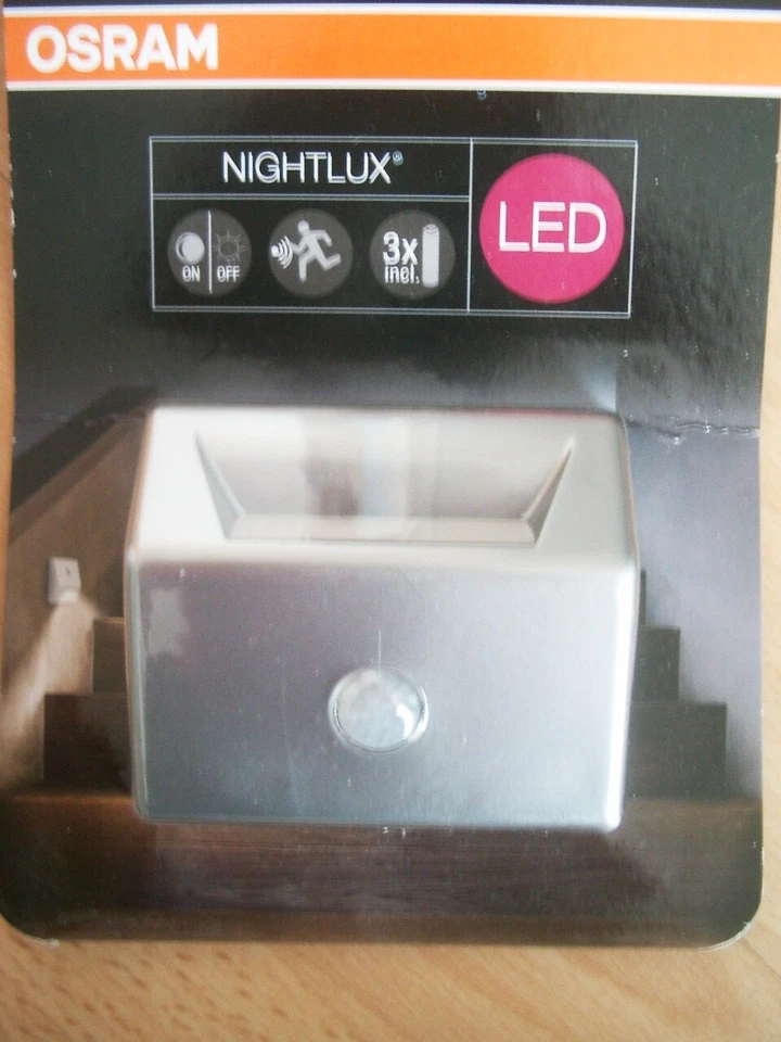 OSRAM Nightlux Stair silber Treppenlicht, Kinderzimmer  4058075030602 - Bild 1 von 1