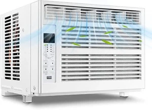 6,000 BTU Small Window Air Conditioner - Cool up to 250 Sq. Ft. with Ultra-Quiet - Picture 1 of 9