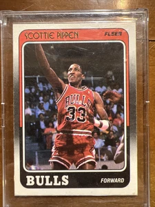 1988-89 Fleer #20 Scottie Pippen RC Rookie Card Chicago Bulls - Picture 1 of 2
