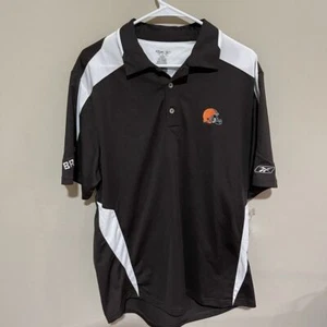 Reebok Cleveland Browns Polo Herren M Braun - Bild 1 von 7