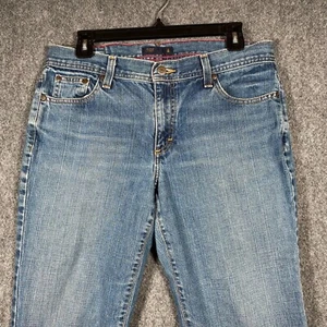 Vintage J Crew Damen Denim Blue Jeans Distressed Made In USA 8 Y2K - Bild 1 von 10
