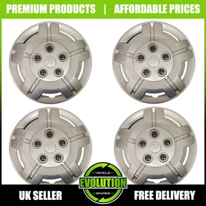 16" WHEEL TRIMS DEEP DISH HUB CAPS DOMED COVERS TO FIT PEUGEOT BOXER 2006-2025 - Picture 1 of 5
