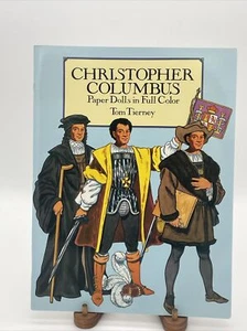 Christopher Columbus Paper Dolls in Full Color by Tierney, Tom New Ch14 Unused - Picture 1 of 6