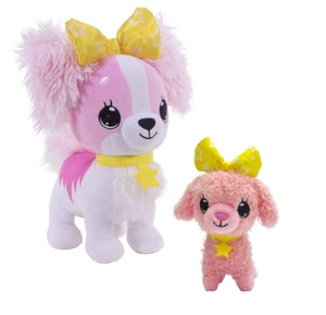 Wish Me Pets Bundle - Light Up LED Plush Stuffed Animals - Pink Cavalier Puppy a - Picture 1 of 7