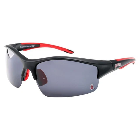 LOS ANGELES ANGELS SUNGLASSES POLARIZED BLADE UV PROTECTION AND W/FREE POUCH Cover