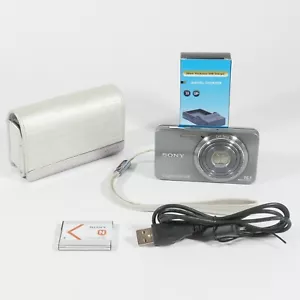 Sony Cyber-shot DSC-W570 Grau Digitale Kompaktkamera 16.1MP - GETESTET Neuwertig! - Bild 1 von 14