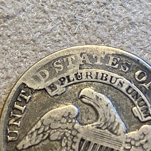 1833 Capped Bust Dime 10c JR-4 Reverse CUD ED_STA Awesome Cover