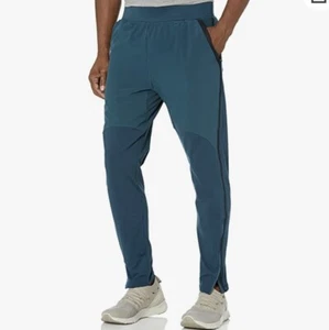 Under Armour Men’s Small ColdGear Qualifier Run 2.0 Pants Tapered Fitted Blue - Picture 1 of 12